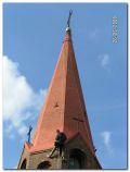 zastąpienie fugi cementowej zaprawami wapiennymi wieży ceglanej kościoła 